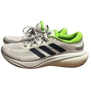 adidas Supernova 2 M Dash Grey Solar Green Men's  running shoe Size 10